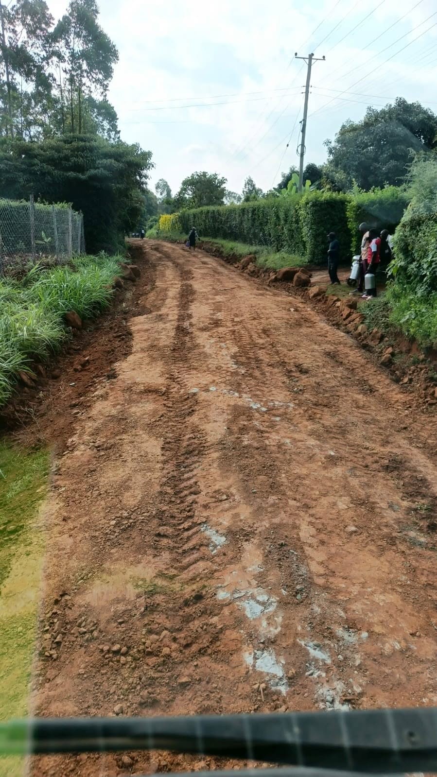 Local Feeder Road Grading